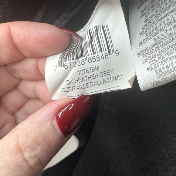 BCBGMaxAzria Gray Coat - Size M - Picture 6 of 16